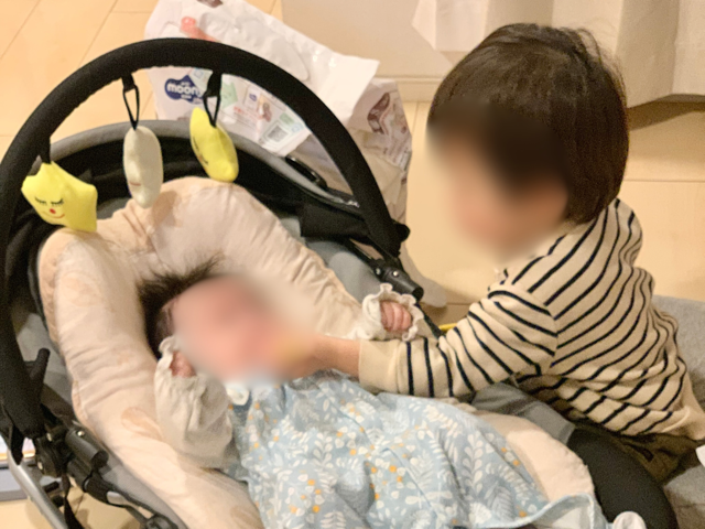 0歳児と1歳児がいると荷解きがとにかく大変でした