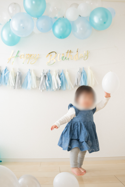 1歳の妹も積極的に撮影していただけました