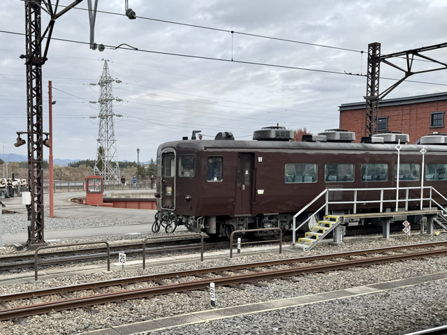 スペーシアXを待つ間にディーゼル車両も見れました