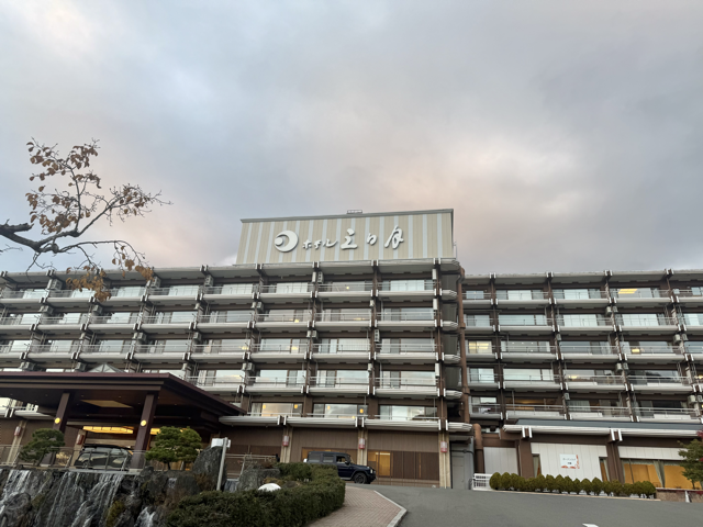 日光きぬ川ホテル三日月の外観