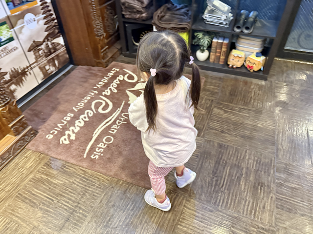 2歳の娘も楽しく過ごせて大満足の様子でした