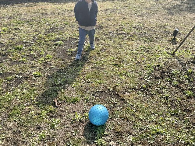ボールの貸し出しもあり体をたくさん動かしました